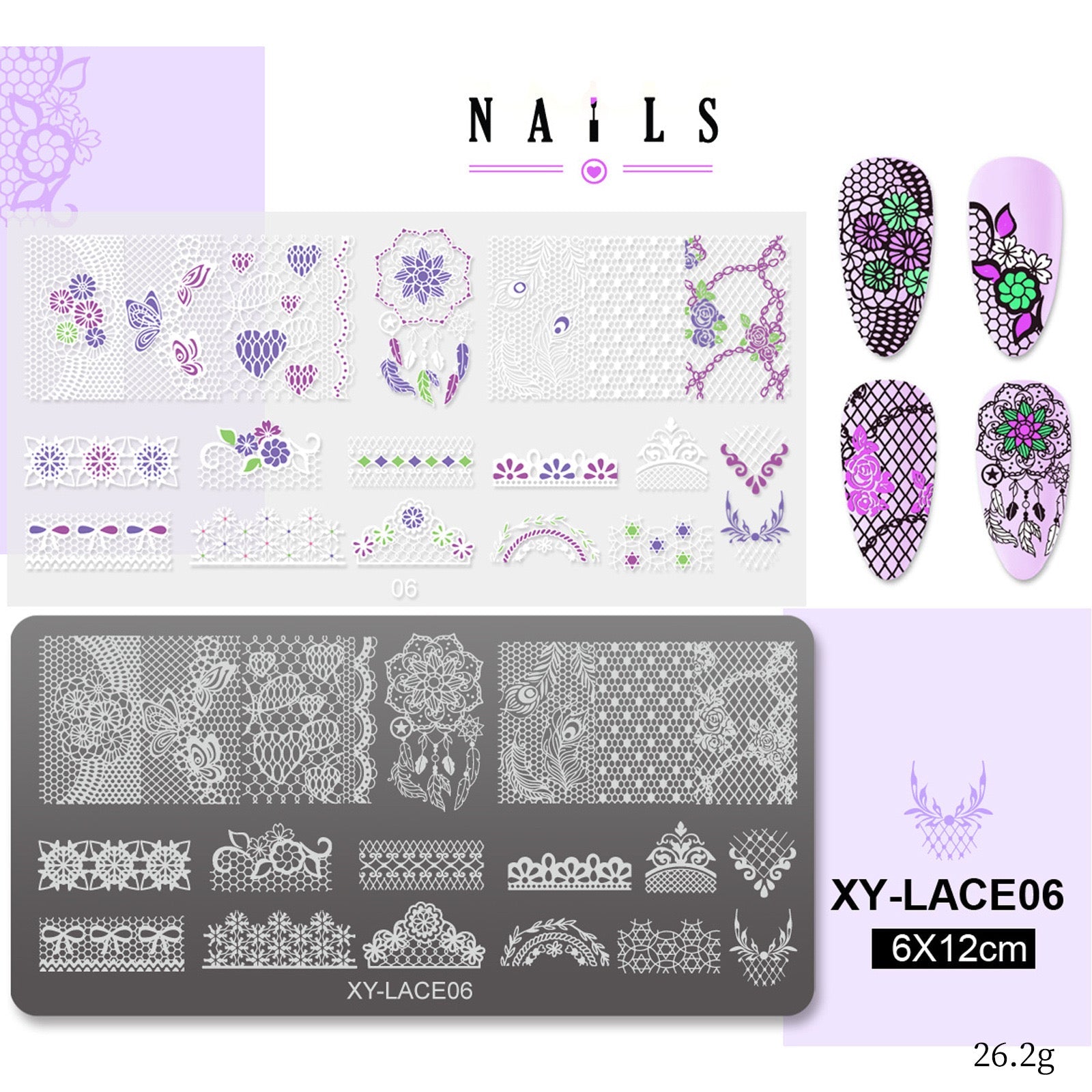 Nail Stamping Plate Set