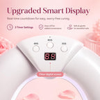 Foldable UV Nail Lamp  with Digital Timer