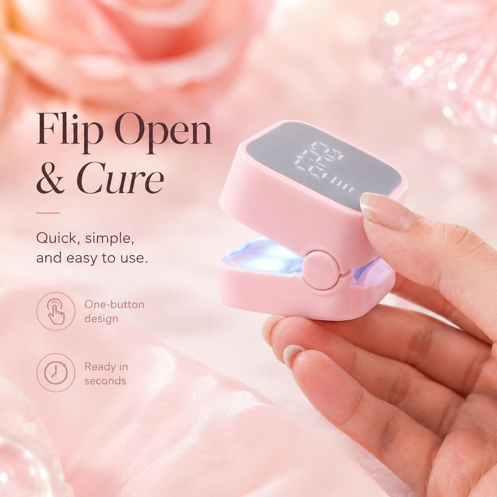 Portable USB Rechargeable Mini LED Nail Lamp