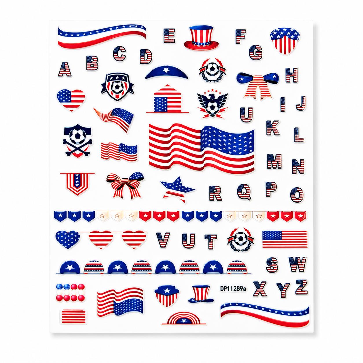 Women's 2026 Soccer Tournament 3D Self-Adhesive Decals