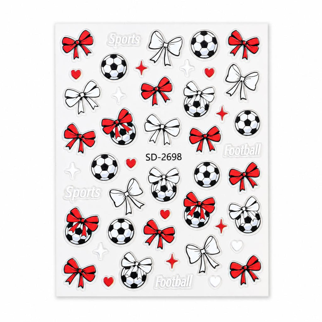 Women's 2026 Soccer Tournament 3D Self-Adhesive Decals