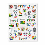 Women's 2026 Soccer Tournament 3D Self-Adhesive Decals