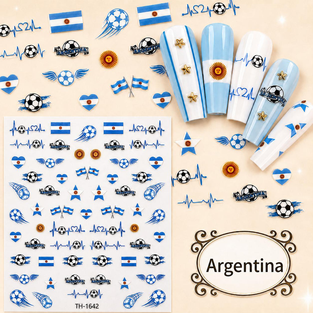 Women's 2026 Soccer Tournament 3D Self-Adhesive Decals