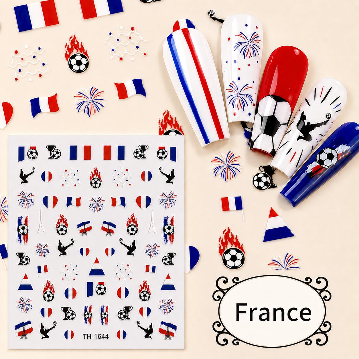 Women's 2026 Soccer Tournament 3D Self-Adhesive Decals