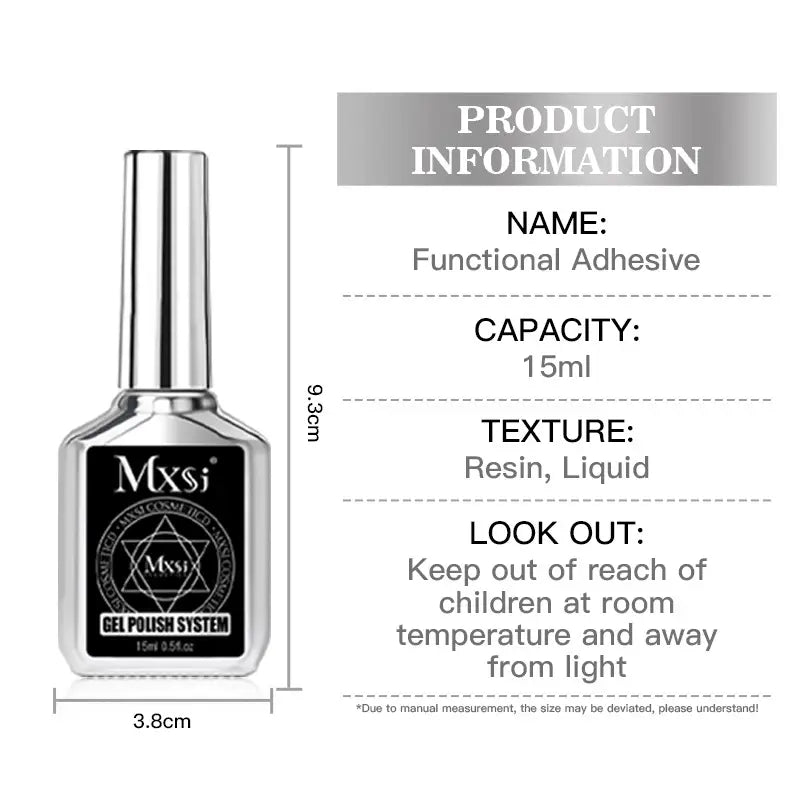 Functional Gel System - Base / Top / Tempering Top Coat (15ml)