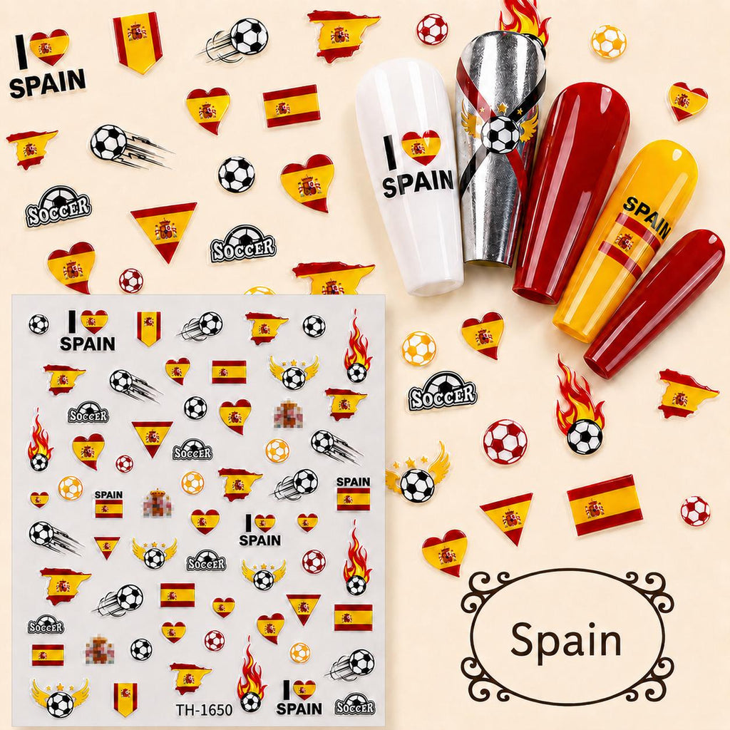 Women's 2026 Soccer Tournament 3D Self-Adhesive Decals