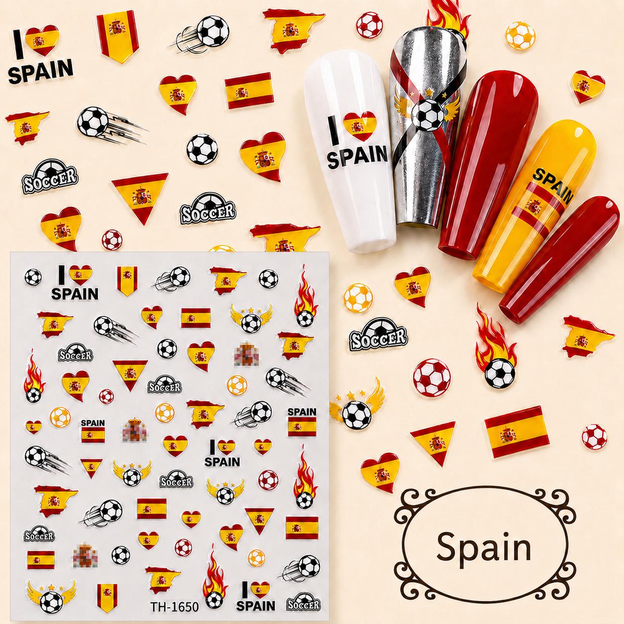Women's 2026 Soccer Tournament 3D Self-Adhesive Decals