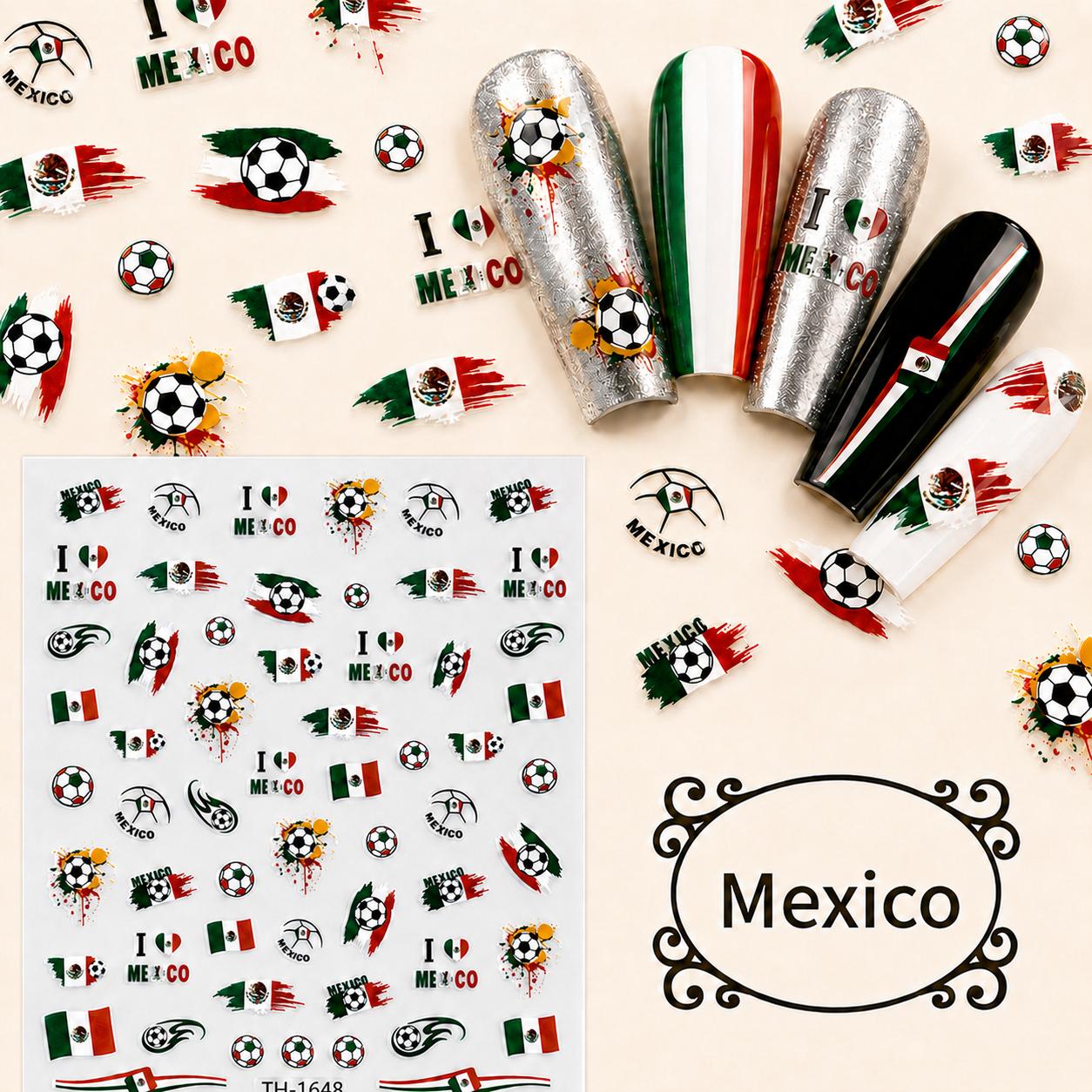 Women's 2026 Soccer Tournament 3D Self-Adhesive Decals