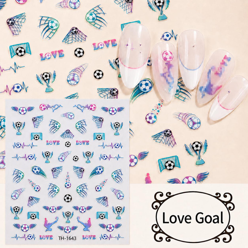 Women's 2026 Soccer Tournament 3D Self-Adhesive Decals
