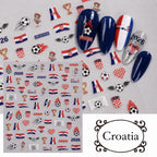 Women's 2026 Soccer Tournament 3D Self-Adhesive Decals