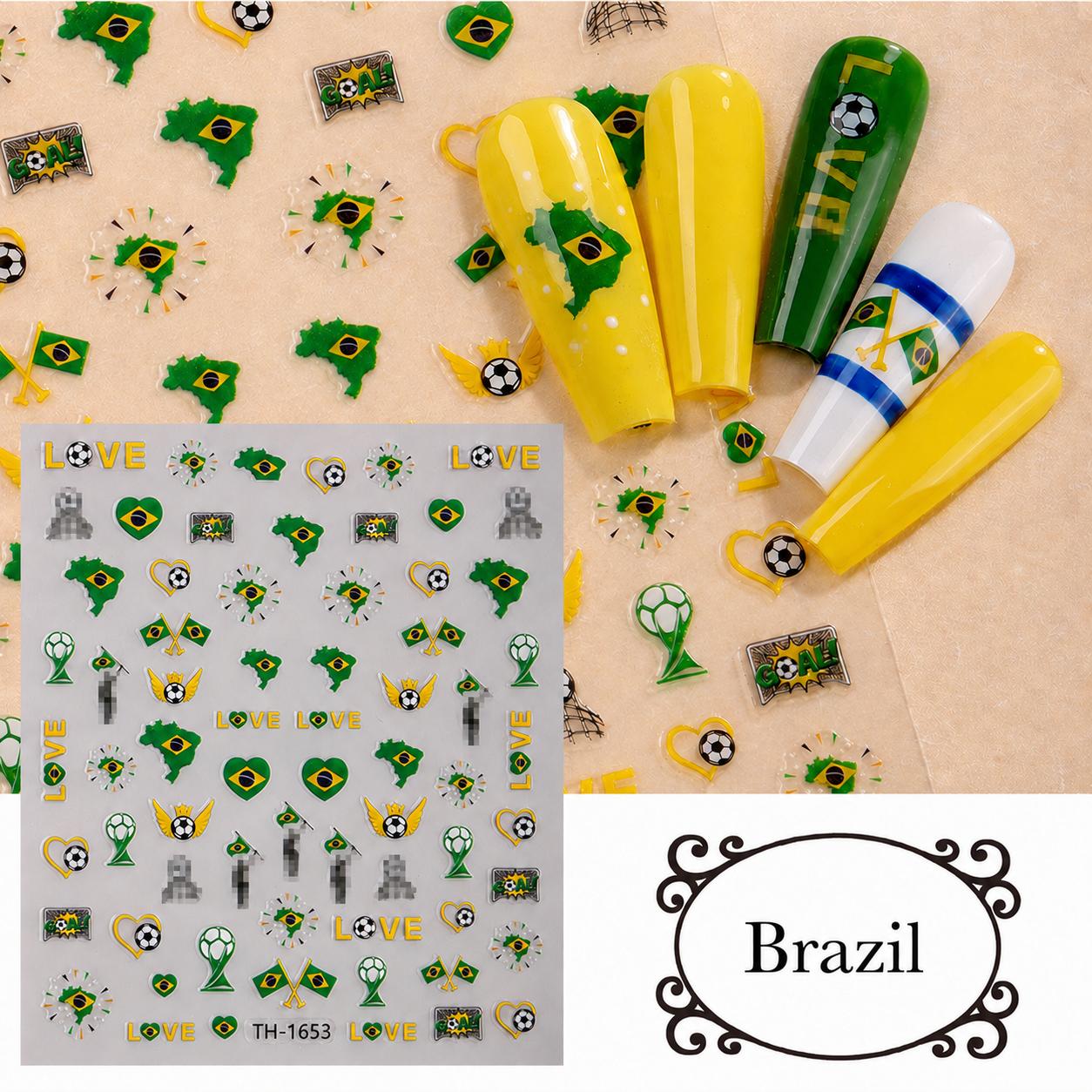 Women's 2026 Soccer Tournament 3D Self-Adhesive Decals