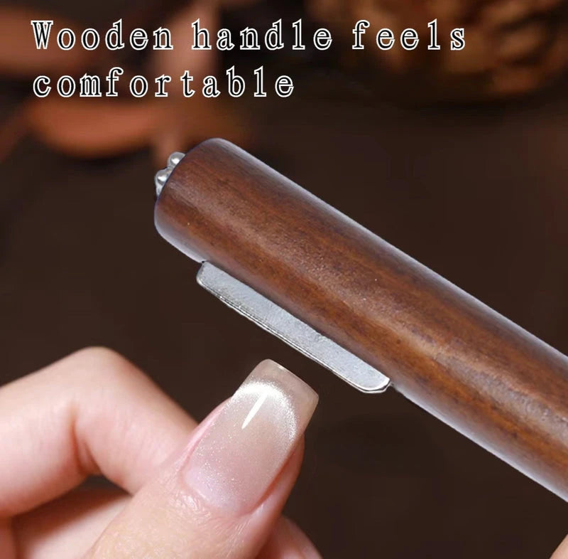 3 in 1 cigar cat eye magnet with wooden handle designed for magnetic cat eye gel polish, enabling versatile 3D nail effects with precise control, shimmering patterns, and reflective nail design for a detailed professional gel manicure with salon-quality results.