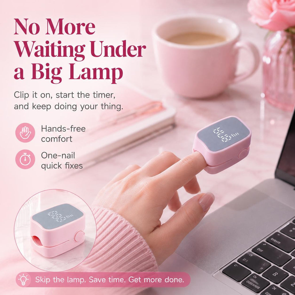 Portable USB Rechargeable Mini LED Nail Lamp