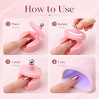 2nd Gen Rotating Cat Eye Magnet Tool for Gel Polish