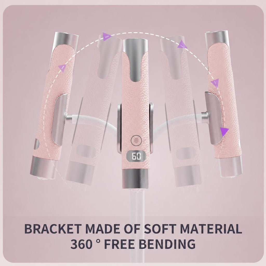 Smart Sensor Nail Lamp Portable UV LED Nail Light with Magnetic Flexible Stand USB Rechargeable Quick Dry Nail Curing Lamp