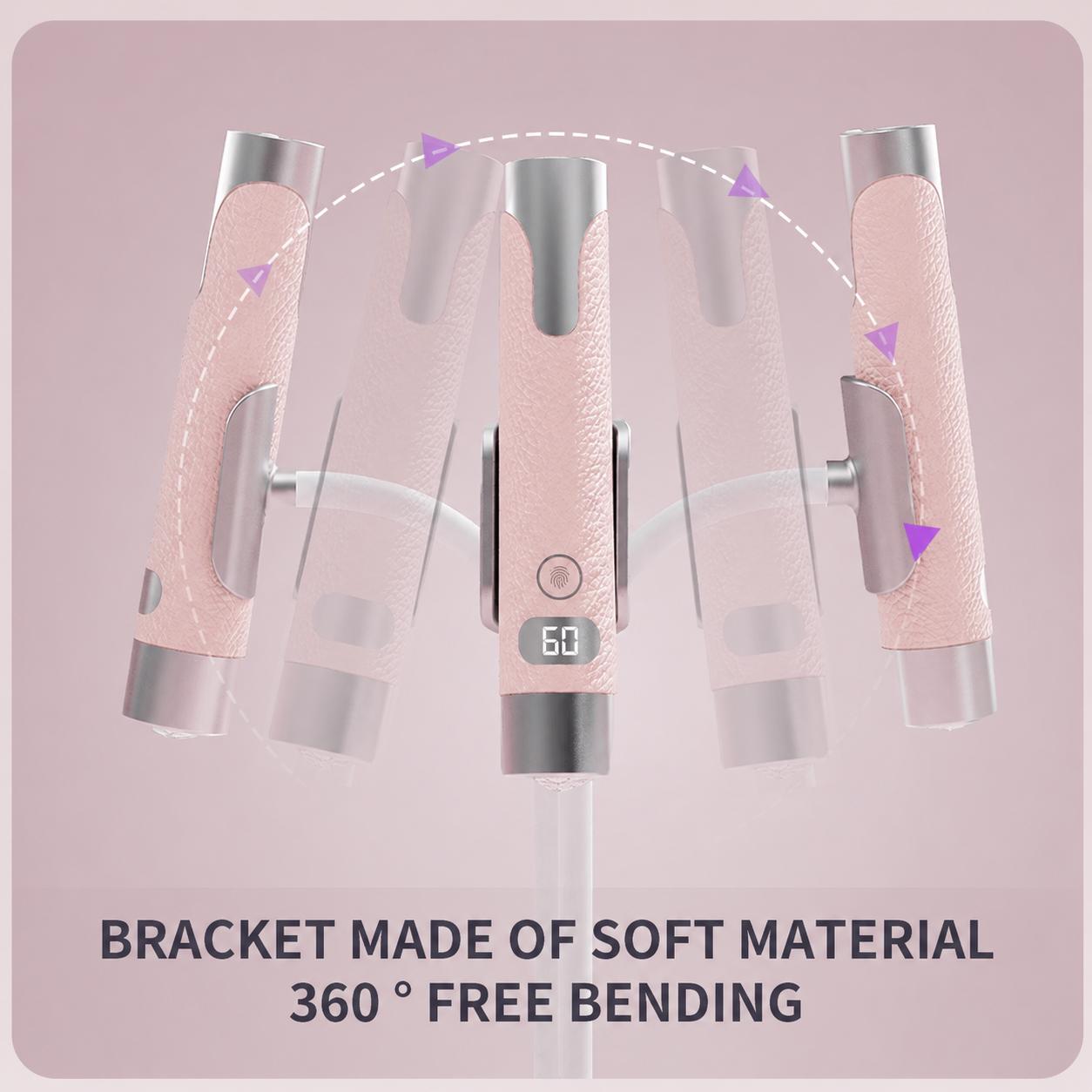 Smart Sensor Nail Lamp Portable UV LED Nail Light with Magnetic Flexible Stand USB Rechargeable Quick Dry Nail Curing Lamp