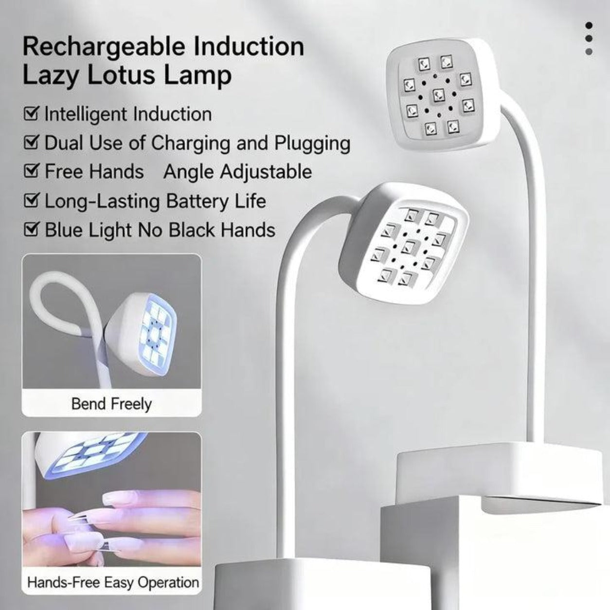 Power Storage Lotus UV/LED Nail Lamp