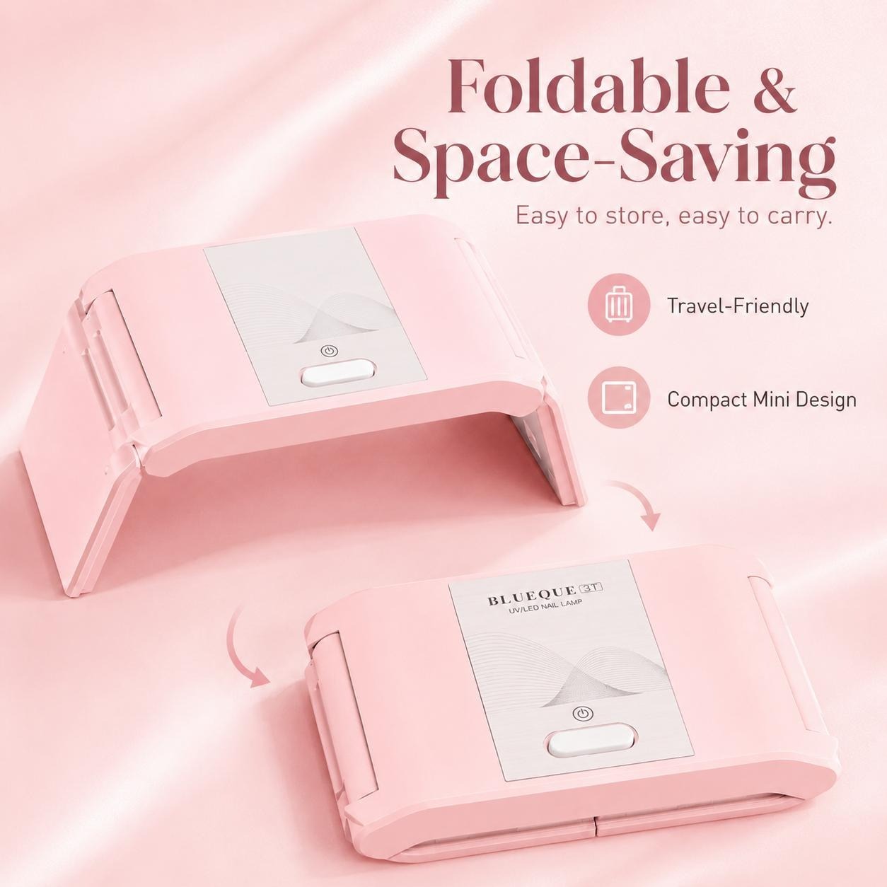 Portable Foldable UV/LED Nail Lamp