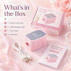 Portable USB Rechargeable Mini LED Nail Lamp