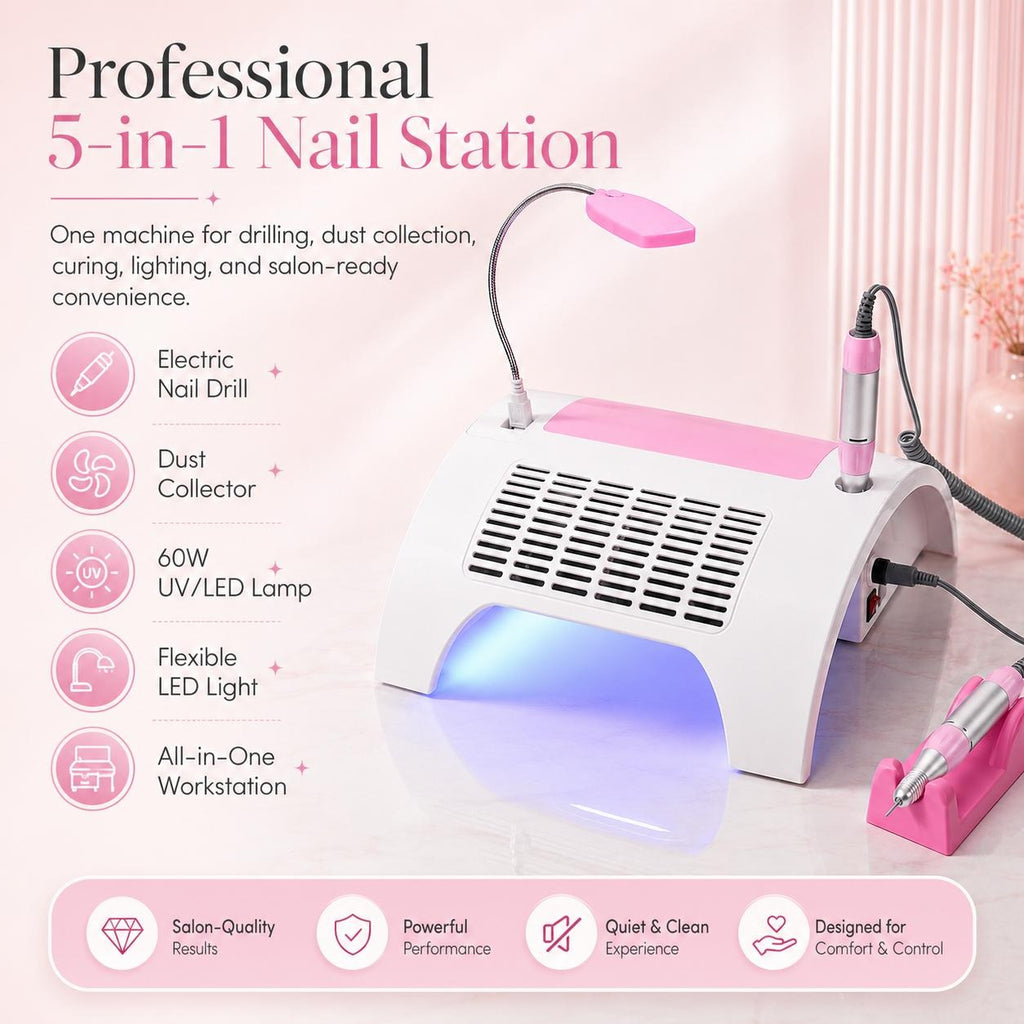 Professional 5-in-1 Nail Machine