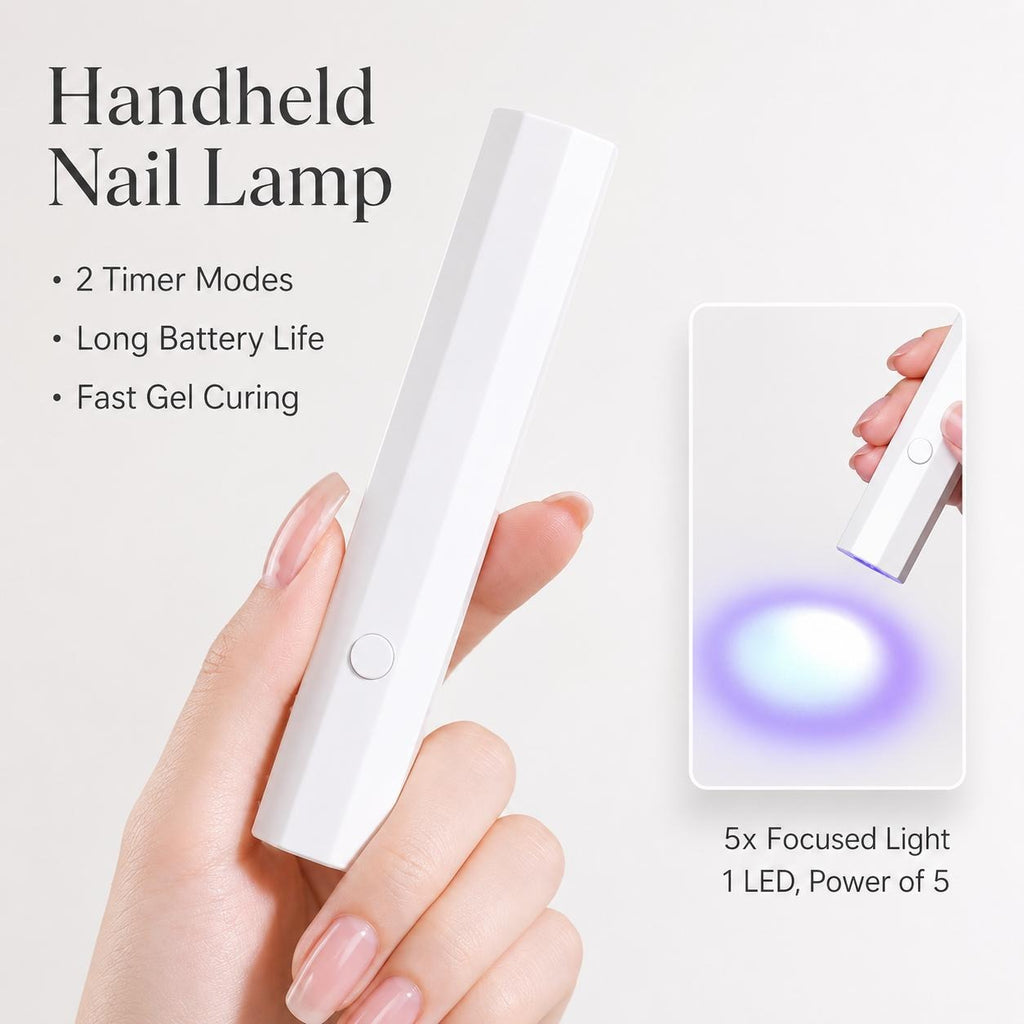 Portable UV LED Nail Curing Light