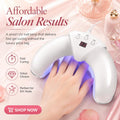 Foldable UV Nail Lamp  with Digital Timer