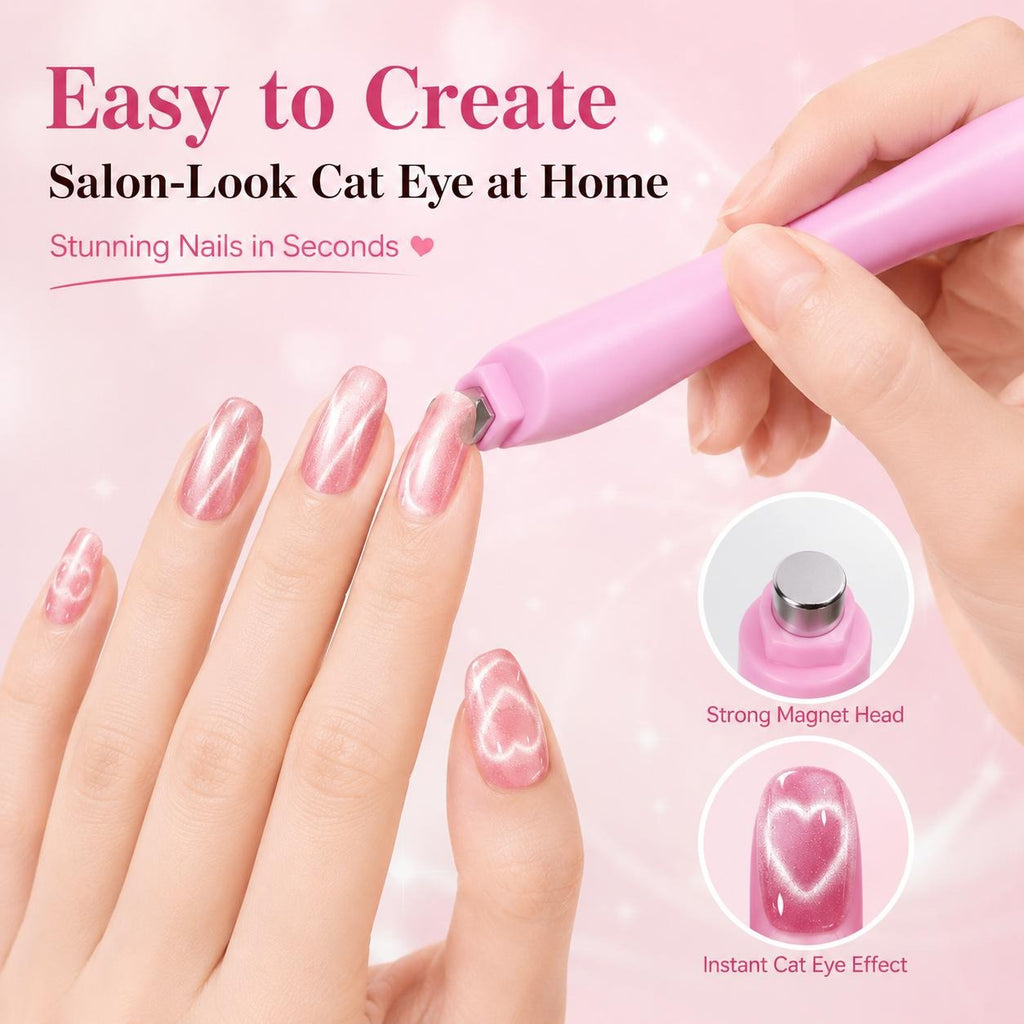3 in 1 Cat Eye Nail Magnet Tool