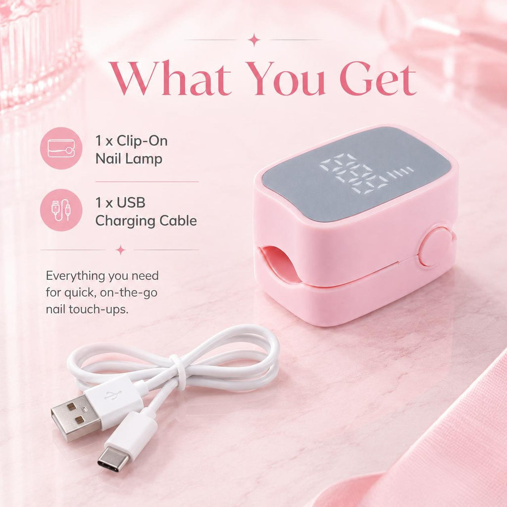 Portable USB Rechargeable Mini LED Nail Lamp