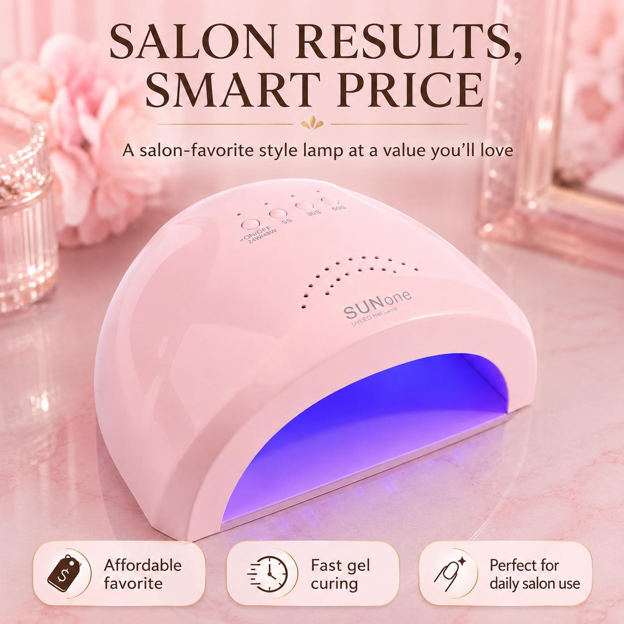 SUNone 48W UV/LED Nail Lamp