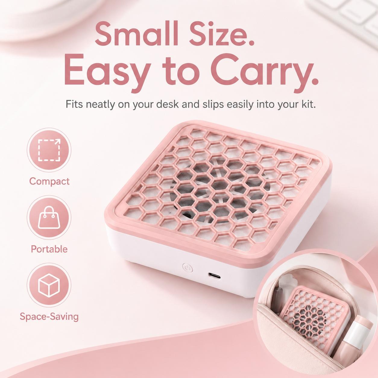 Portable Nail Dust Collector