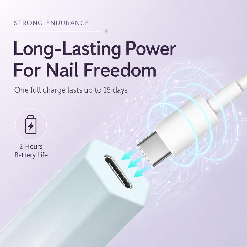 Portable UV LED Nail Curing Light
