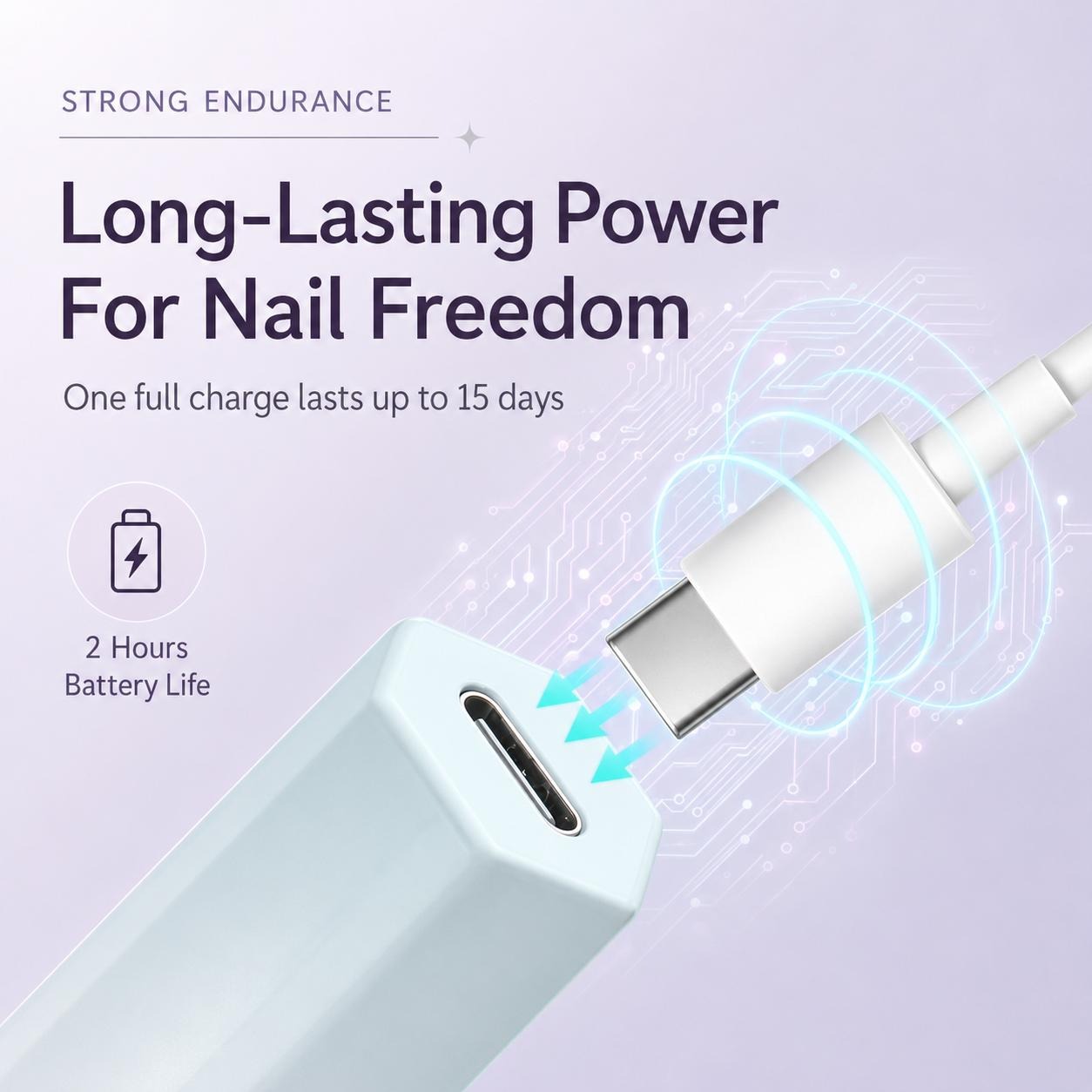 Portable UV LED Nail Curing Light