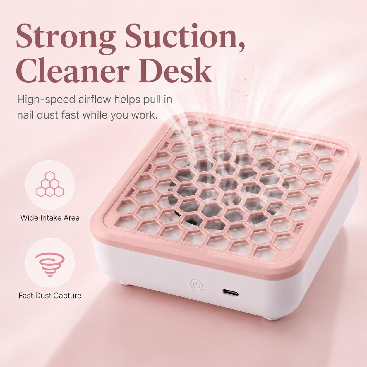 Portable Nail Dust Collector