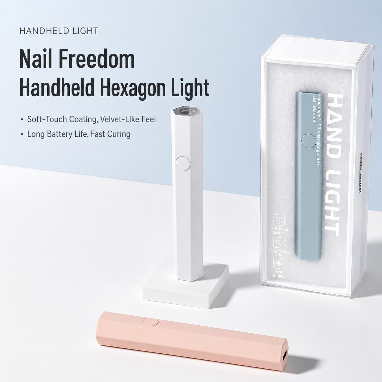 Portable UV LED Nail Curing Light