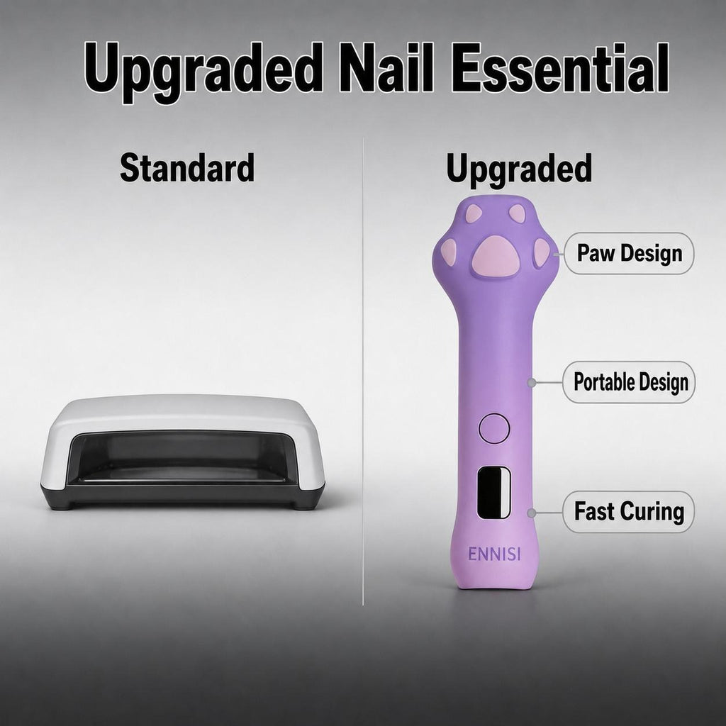 Paw Print Mini UV LED Nail Lamp