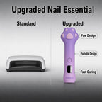 Paw Print Mini UV LED Nail Lamp