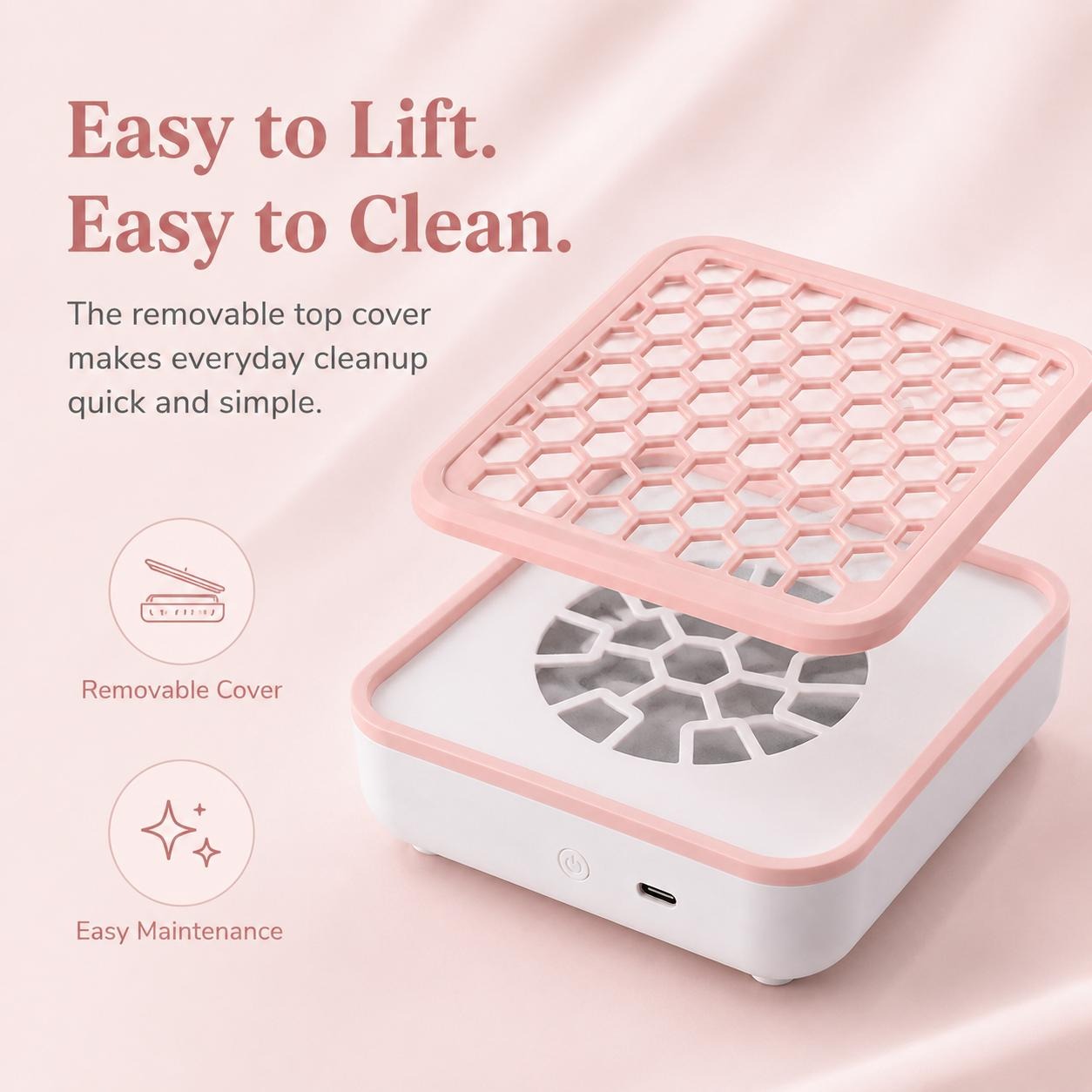 Portable Nail Dust Collector