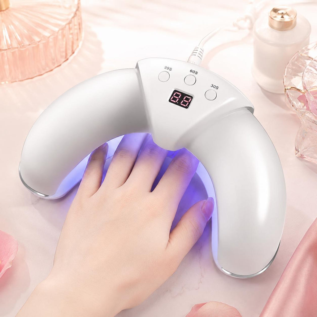 Foldable UV Nail Lamp  with Digital Timer