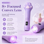 Paw Print Mini UV LED Nail Lamp