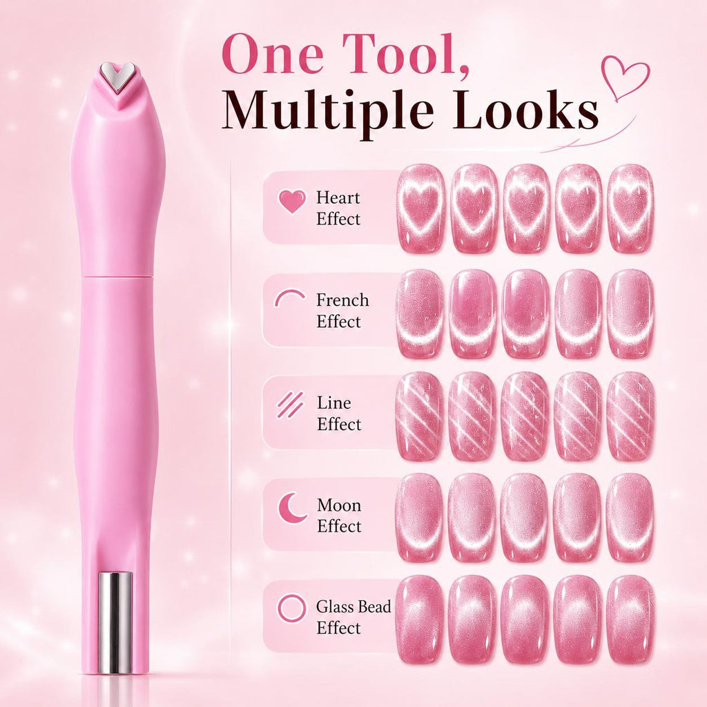 3 in 1 Cat Eye Nail Magnet Tool