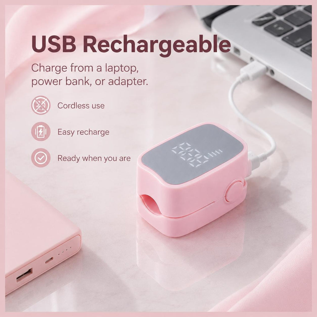 Portable USB Rechargeable Mini LED Nail Lamp