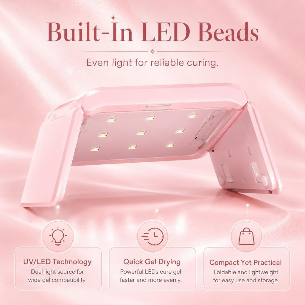 Portable Foldable UV/LED Nail Lamp