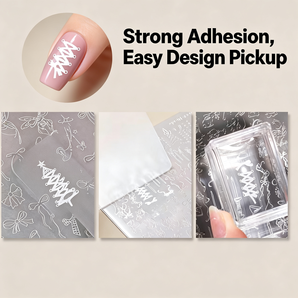 Nail Art Silicone Stamper