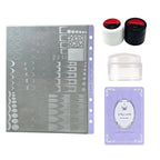 PLUS-08 Apple Starry Overlay Stamping Plate